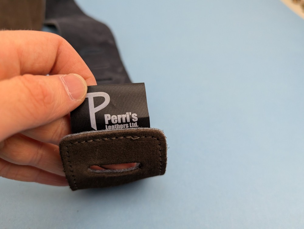 Perri's Leathers Brown Guitar Strap Canada