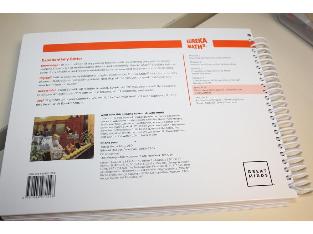 Eureka Math² Squared Grade 1 Module 5 Teacher Book - Weight: 37 oz.