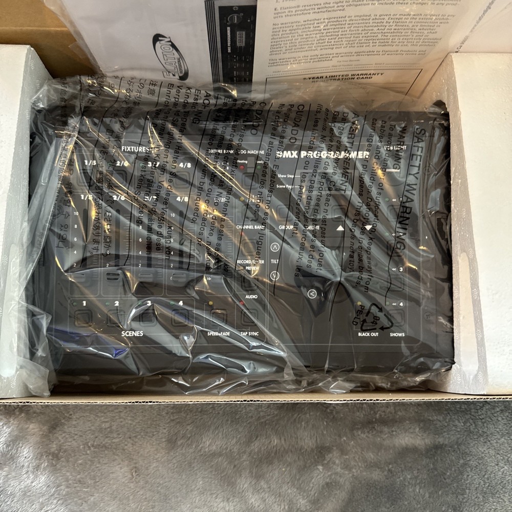 Elation Professional DMX Programmer 64-Channel Tabletop Lighting Controller