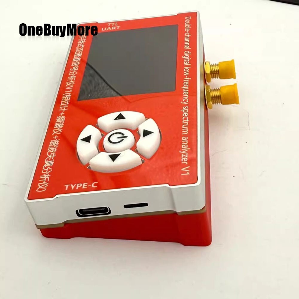 Double-channel Digital Low-frequency Handheld Spectrum Analyzer 10Hz-800kHz