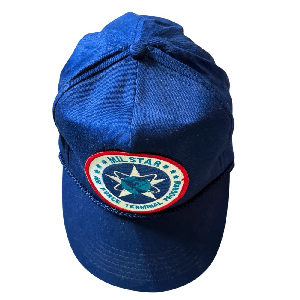 MIL STAR Air Force Terminal Program Vintage SnapBack Hat