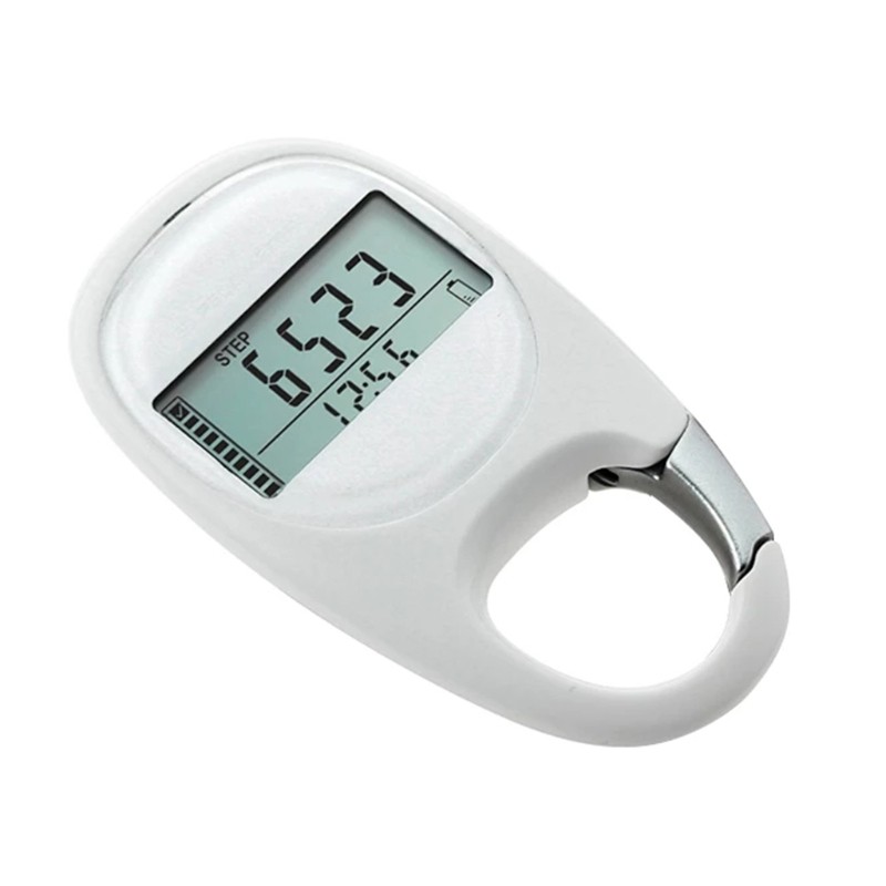 Simple Walking Pedometer Step Counter with Clip Accurately Track Step & Miles