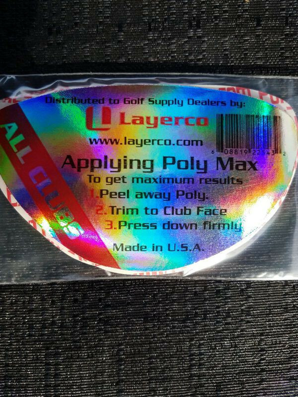 POLY MAX EXTREMES... USGA banned golf product Used by Pros during practice.
