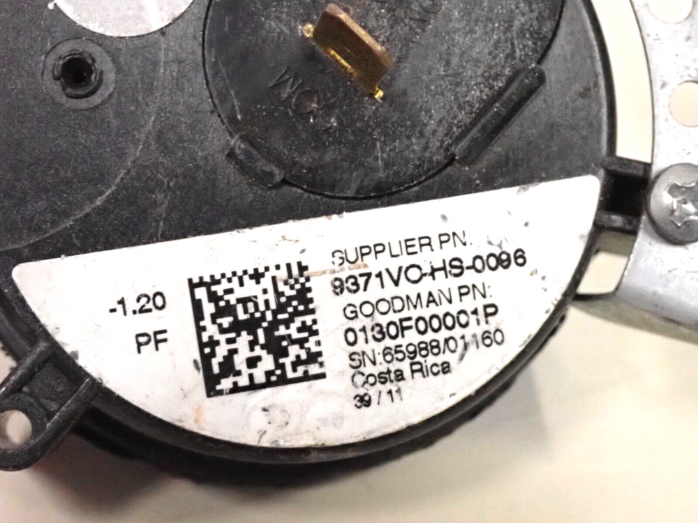 9371VC-HS-0096 AIR PRESSURE SWITCH USED