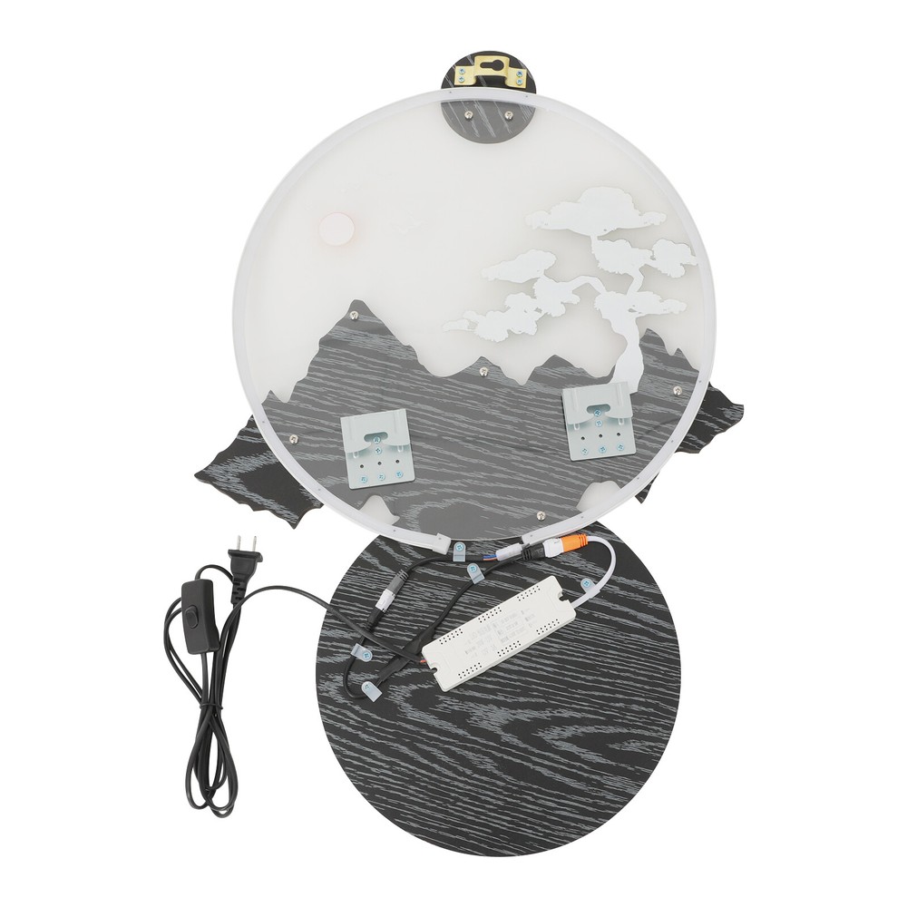 Wall Art Decor, Wall Sculpture, Remote Control LED Wall Art Decorations Lamp
