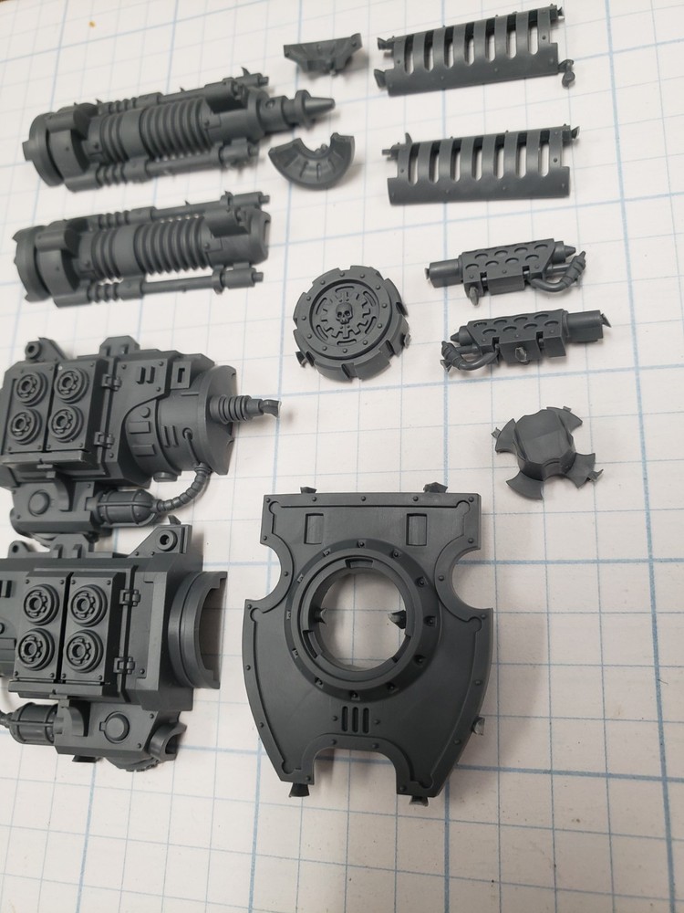 40k Imperial Knights Bits Questoris Defender Conversion Beam Obliterator E01