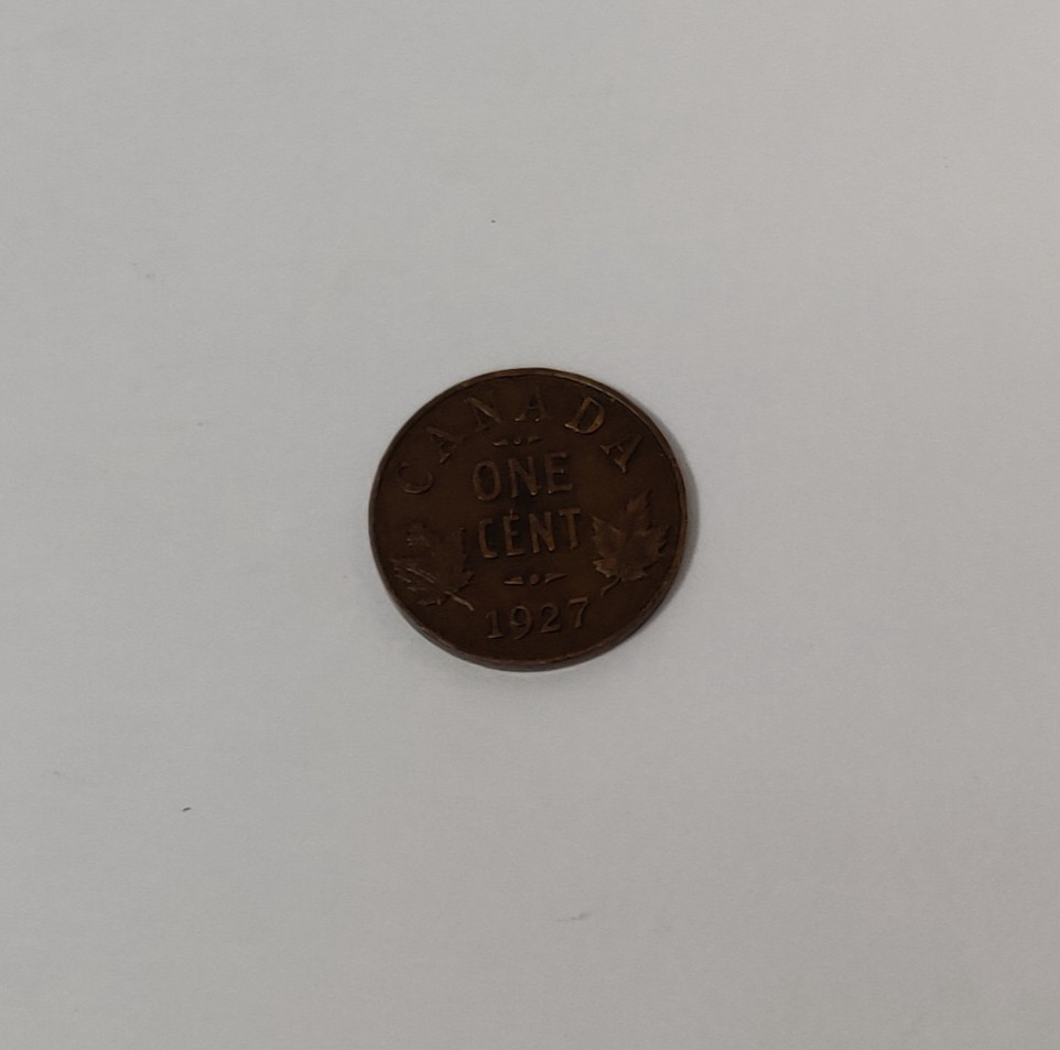 1927 CANADA ONE CENT UNCIRCULATED
