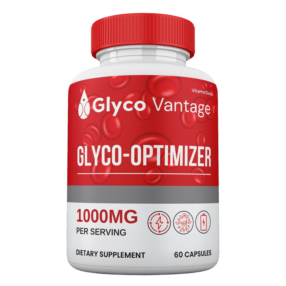 Glyco Vantage Glyco Optimizer Capsules, GlycoVantage Blood Support (5 Pack)