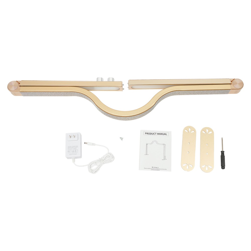 48W LED Lash Light with 3 Color Modes, Adjustable Brightness, Foldable Design