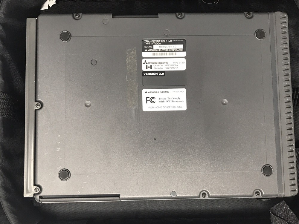 Untested Mitsubishi Transportable MT Type NT100A Version 2.0 Satellite Terminal