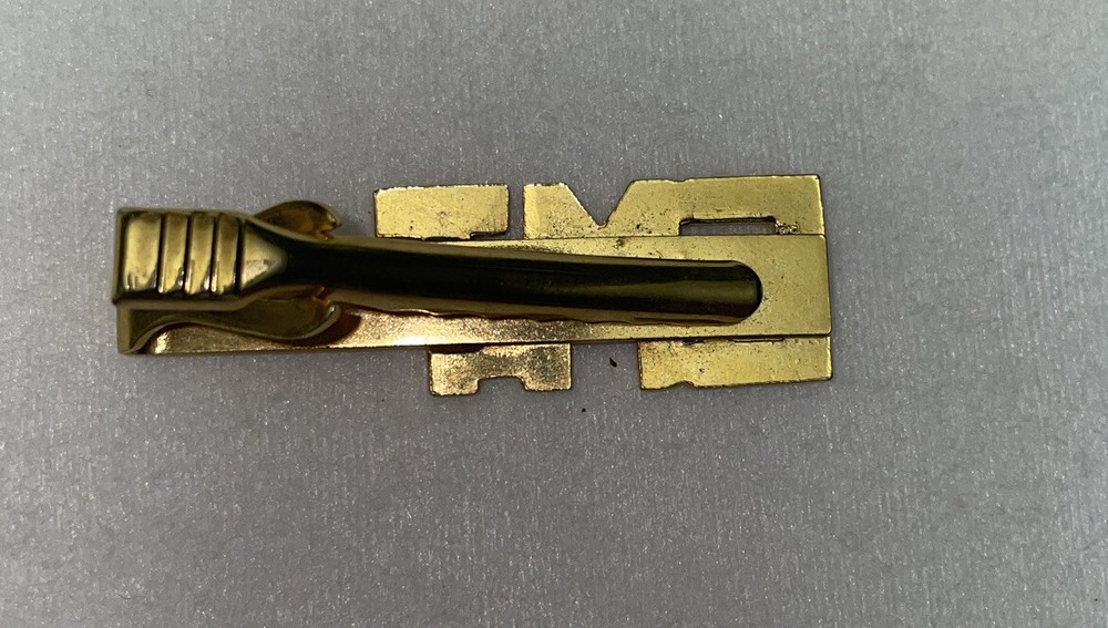 EMS EMT Tie Bar Gold
