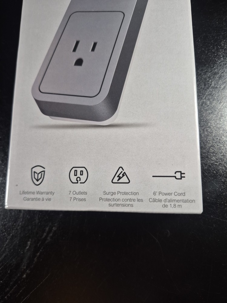 Surge Arrest 7 Surge Protected Outlets In Unopened Box