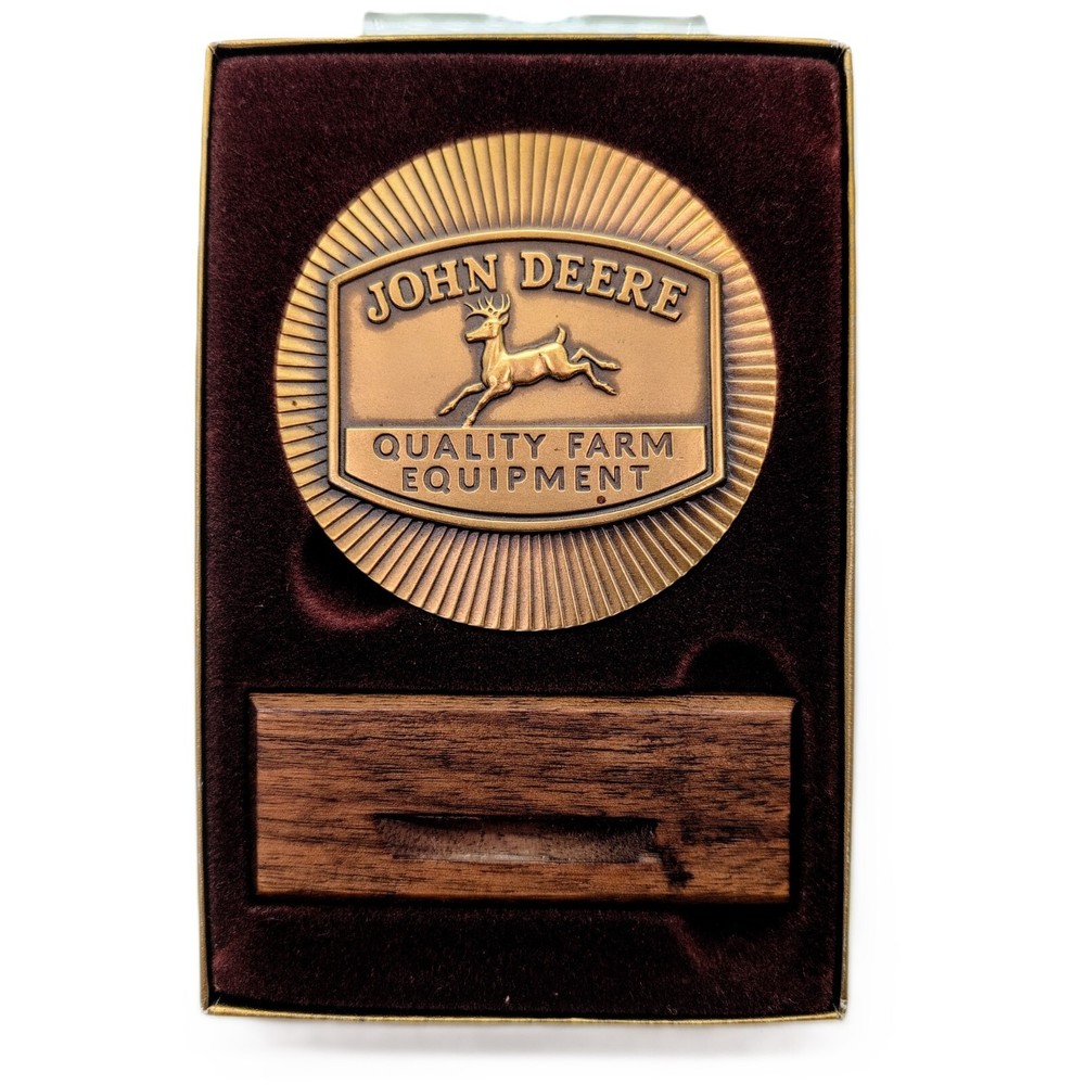 John Deere 1986 Calendar Medallion