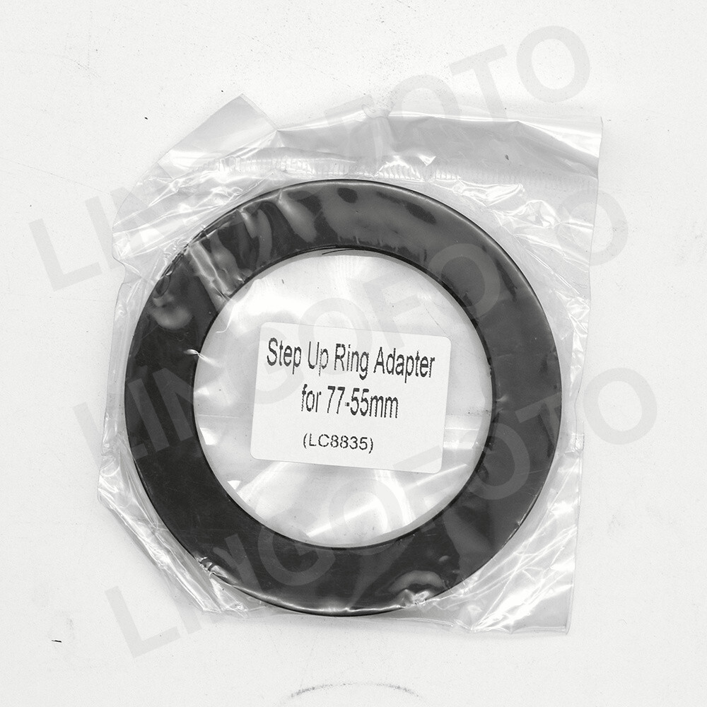 77mm to 55mm Stepping Step Down Ring Camera Lens Filter Adapter Ring 77-55mm