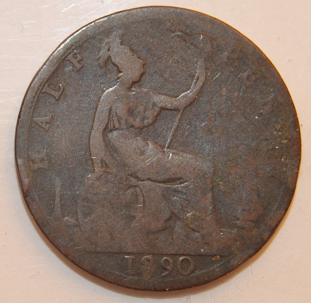 1890 Half Penny Great Britain