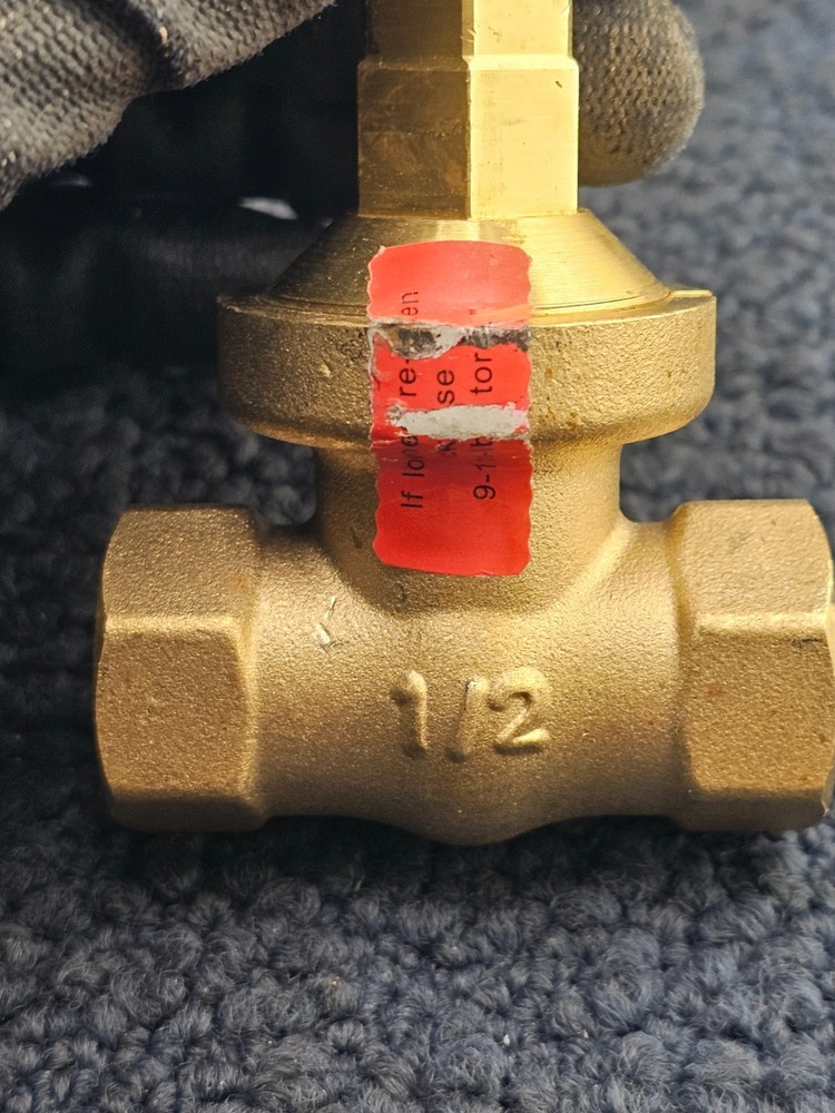 1/2" In-Line Stop/ Volume Control Rough Valve Replacement