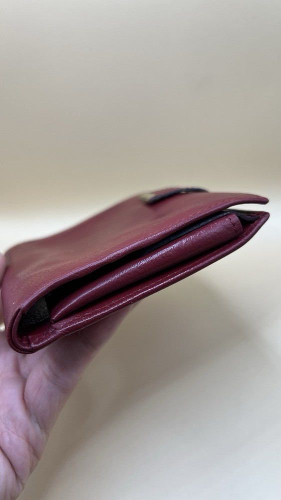 Vintage Rolex Red Leather Wallet