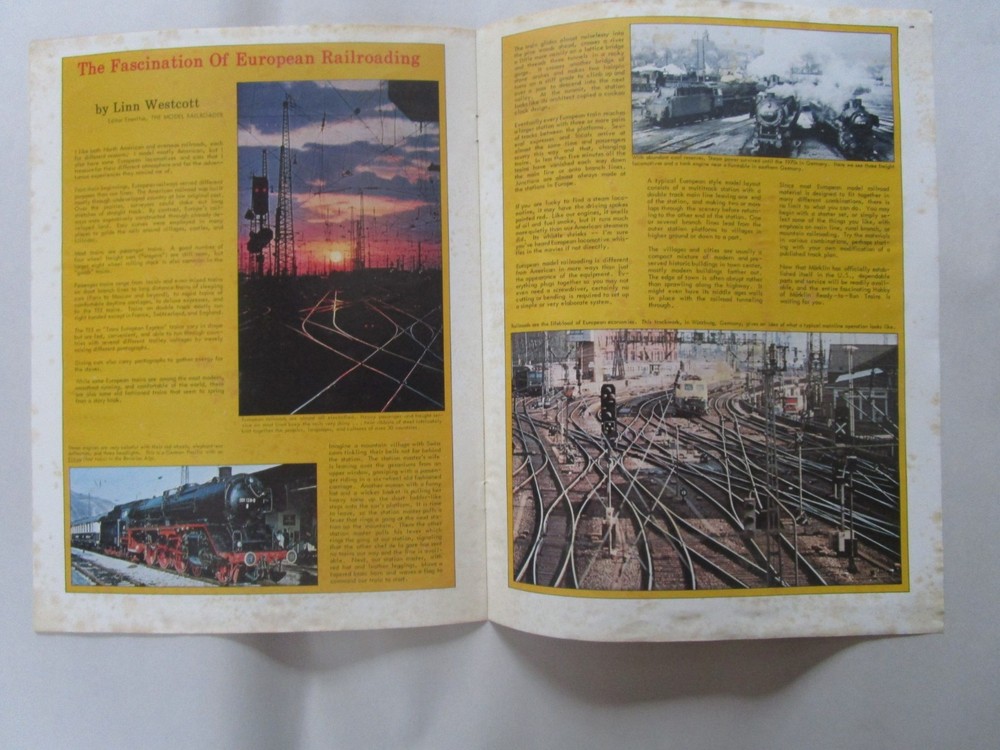 1981 Marklin Train Catalogs, 81 New Items, OH, Z, I