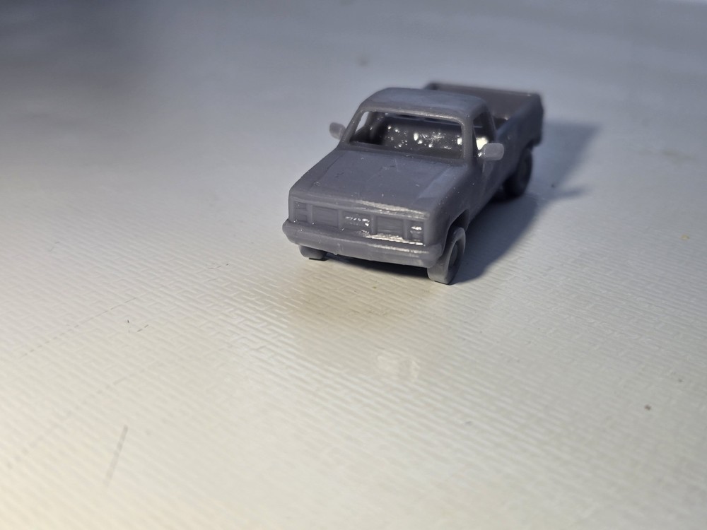 N Scale 1978 Gmc Sierra Undecorated Kit 3D Printed