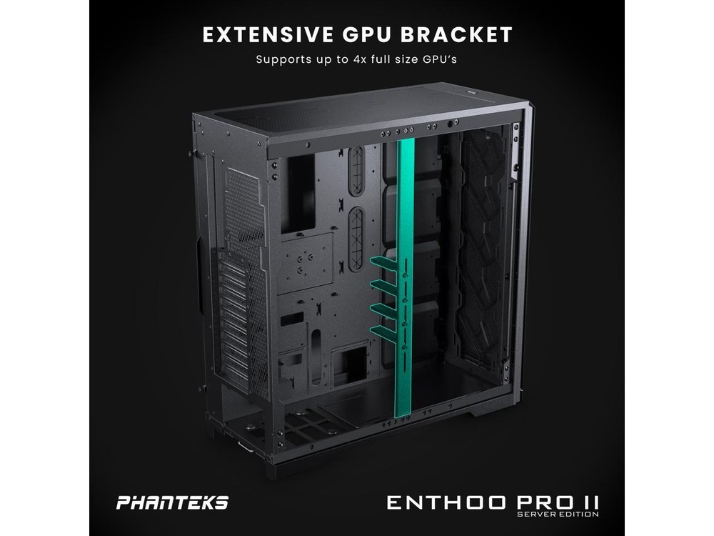 Phanteks Enthoo Pro 2 Server Edition – SSI-EEB Motherboard support ATX PC Case