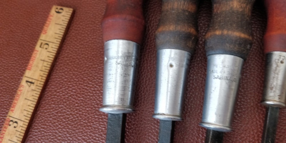 NOS!! MAC TOOLS Screwdriver Set ~ Early model MECHANICS FORGE & TOOL CO.