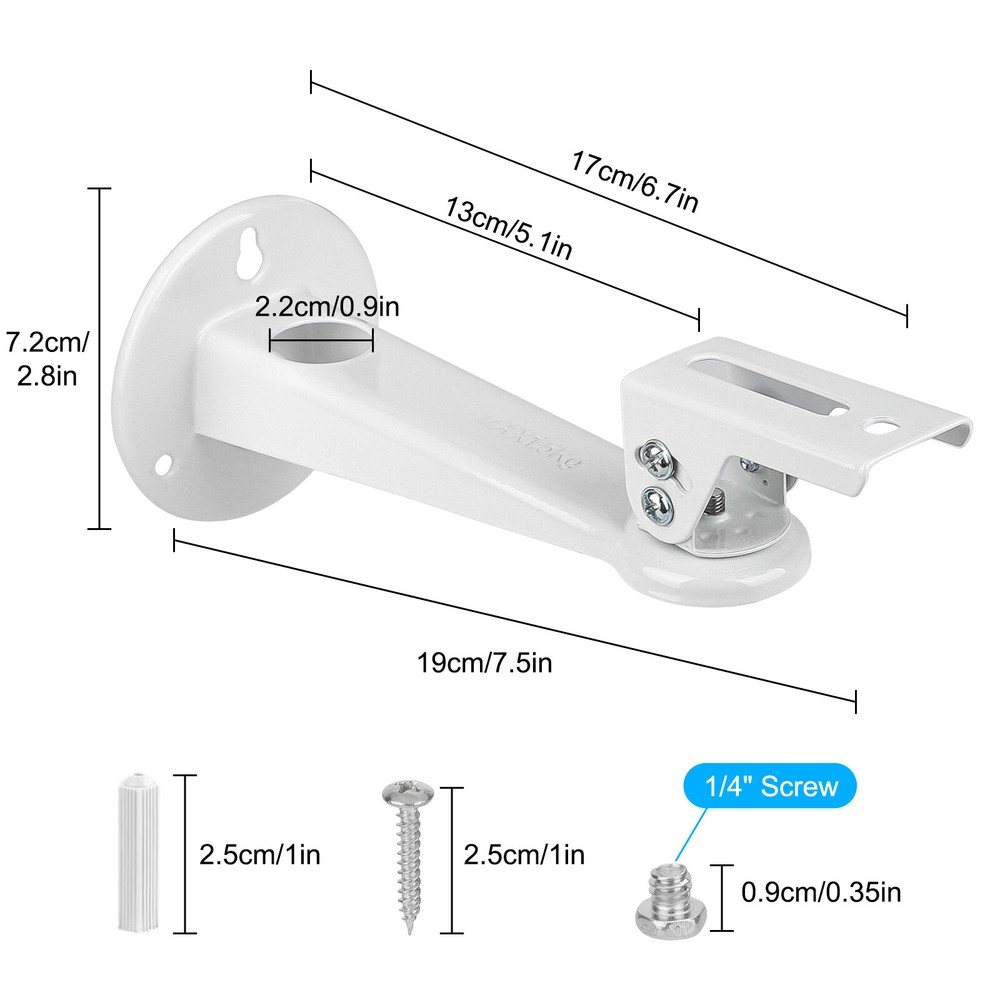 Mini Projector Security Camera Ceiling Wall Mount Universal Rotate Stand Bracket