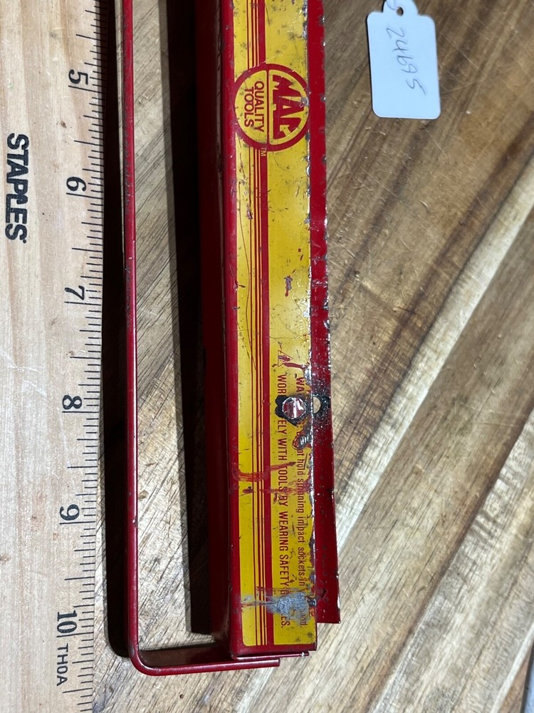 Vintage MAC Tools socket tray model (XT25Y) (24695)