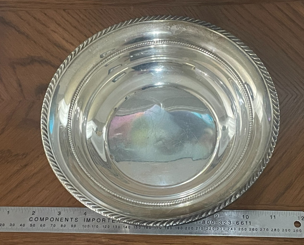 Gorham #340 Sterling Silver Serving Bowl 268 g