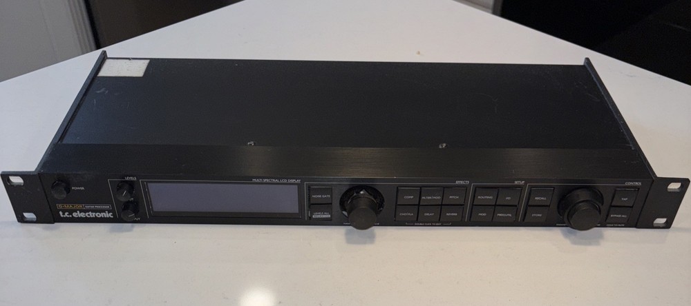 Tc electronic G-Major Guitar Effects Processor As Is Untested No Power Cord