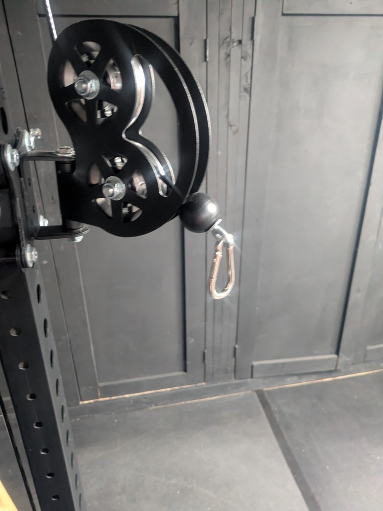 Gym Cable Attachment Handle Caribiners Clips