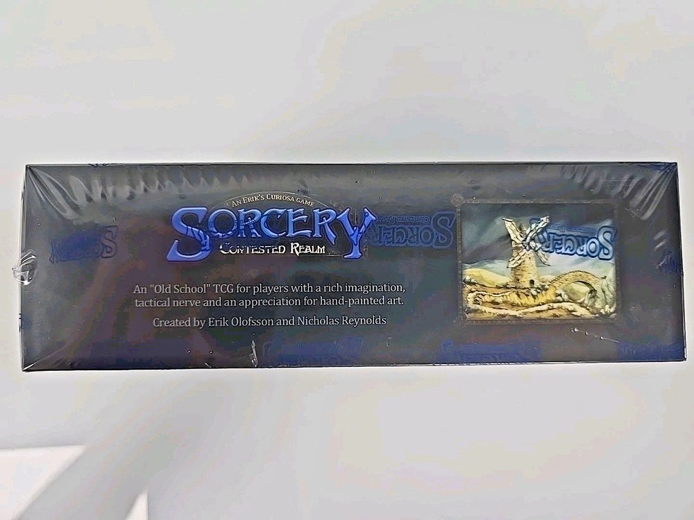 Sorcery Contested Realm Beta Edition New Sealed Booster Box FIRST WAVE