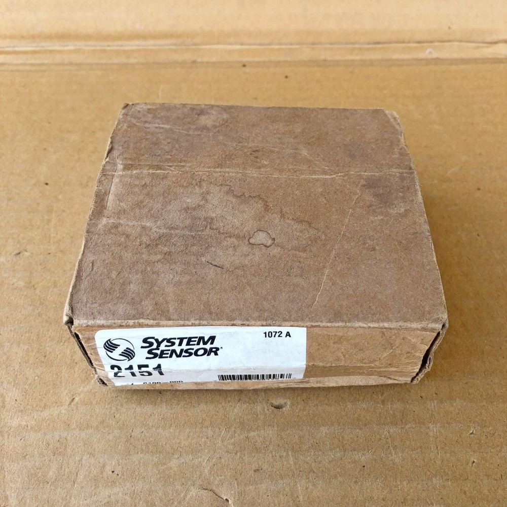 SYSTEM SENSOR 2151 PHOTOELECTRIC SMOKE DETECTOR