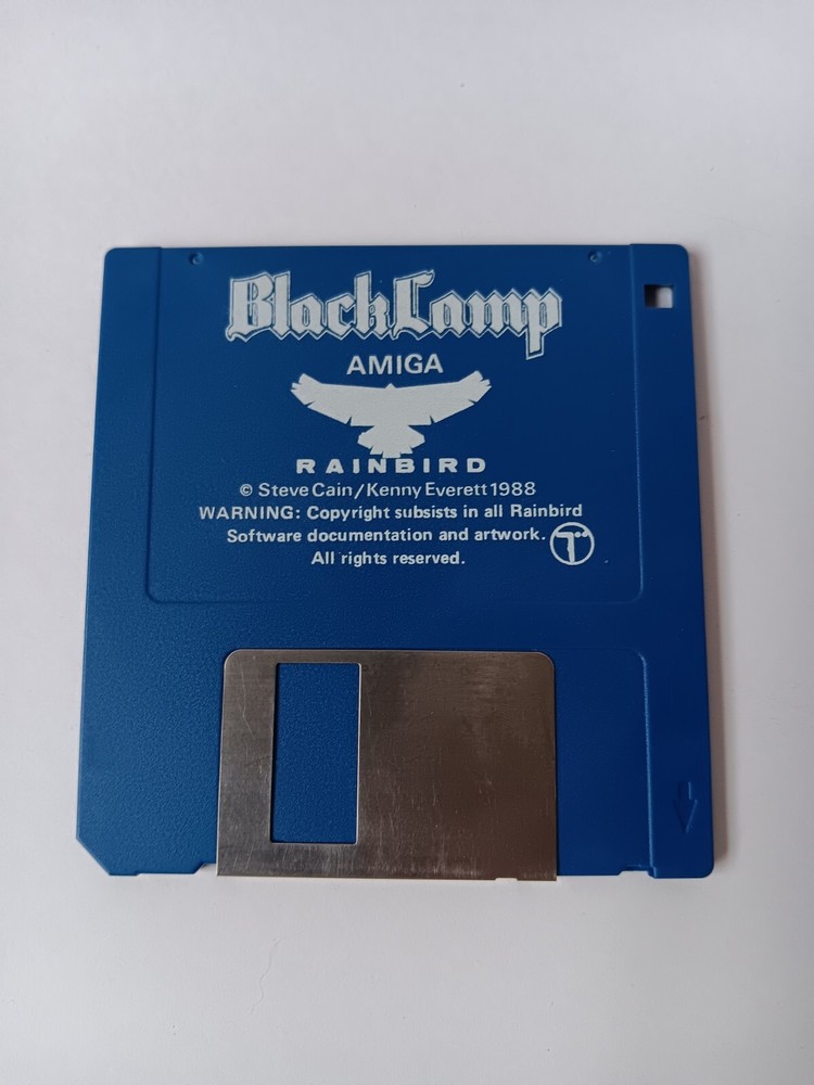 Amiga Black Lamp Computer Game Software Disk Only Tested/Works Rainbird