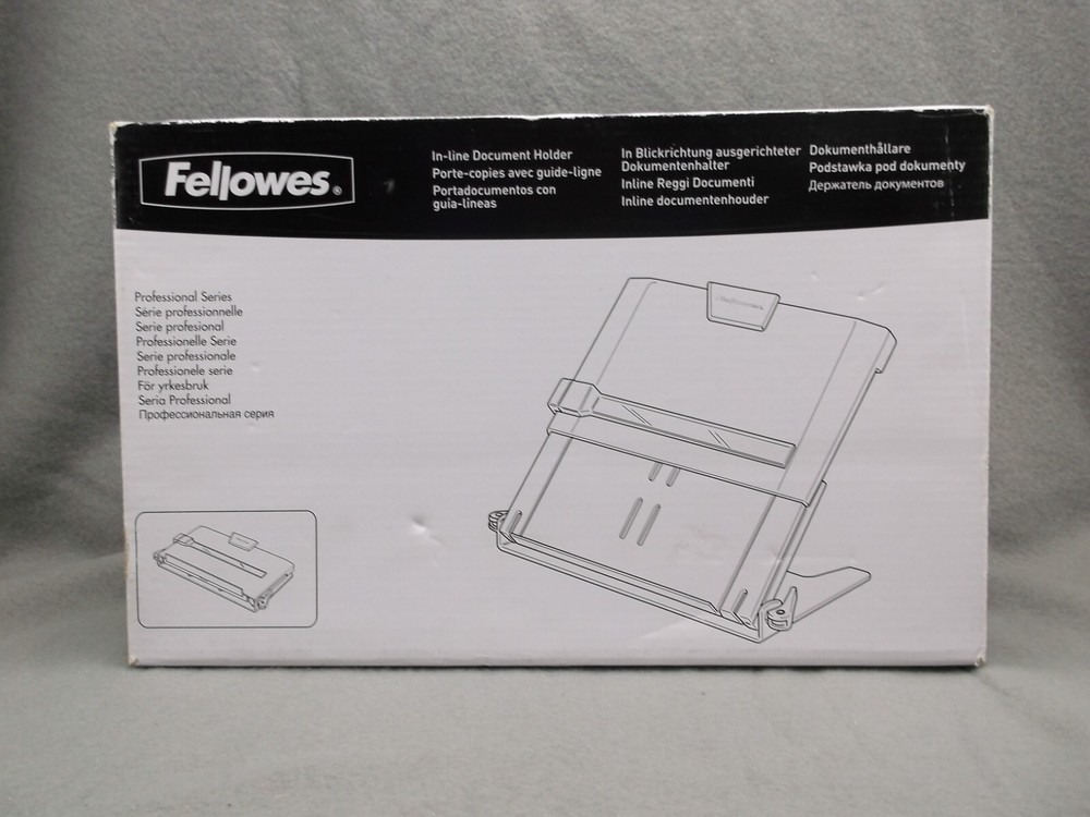 Fellowes In Line Document Holder Professional Series Model 80394