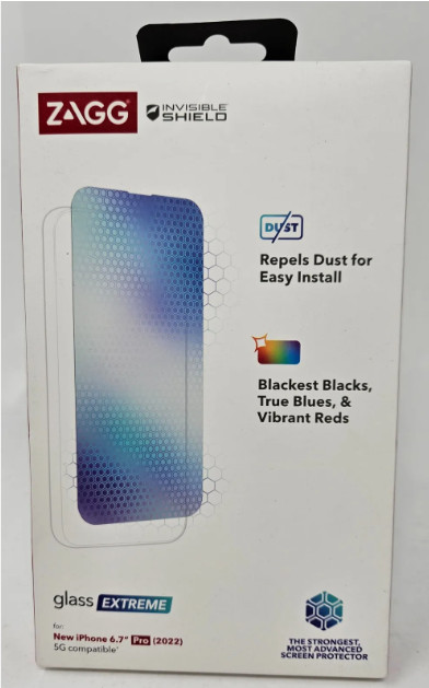 ZAGG Glass Extreme Screen Protector for Apple iPhone 14 Pro Max (6.7")