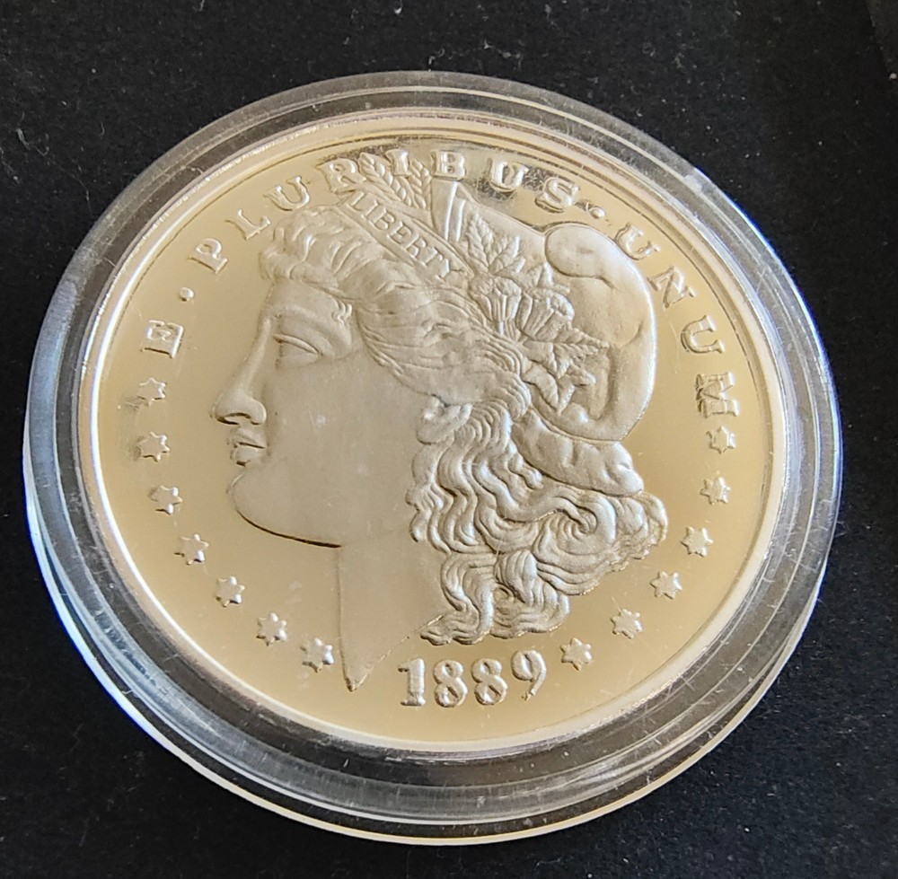 Solid .900 Fine Silver Bullion Round - 26.58 Grams - US Commemorative Gallery