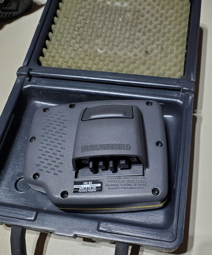 Humminbird 100SX Single Beam Fishfinder with case - UNTESTED - Used