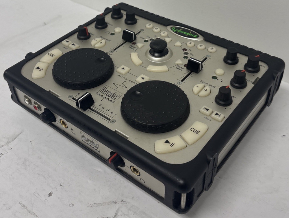 Hercules DJ Console Portable DJ Mix Controller & Multichannel Audio 4780287