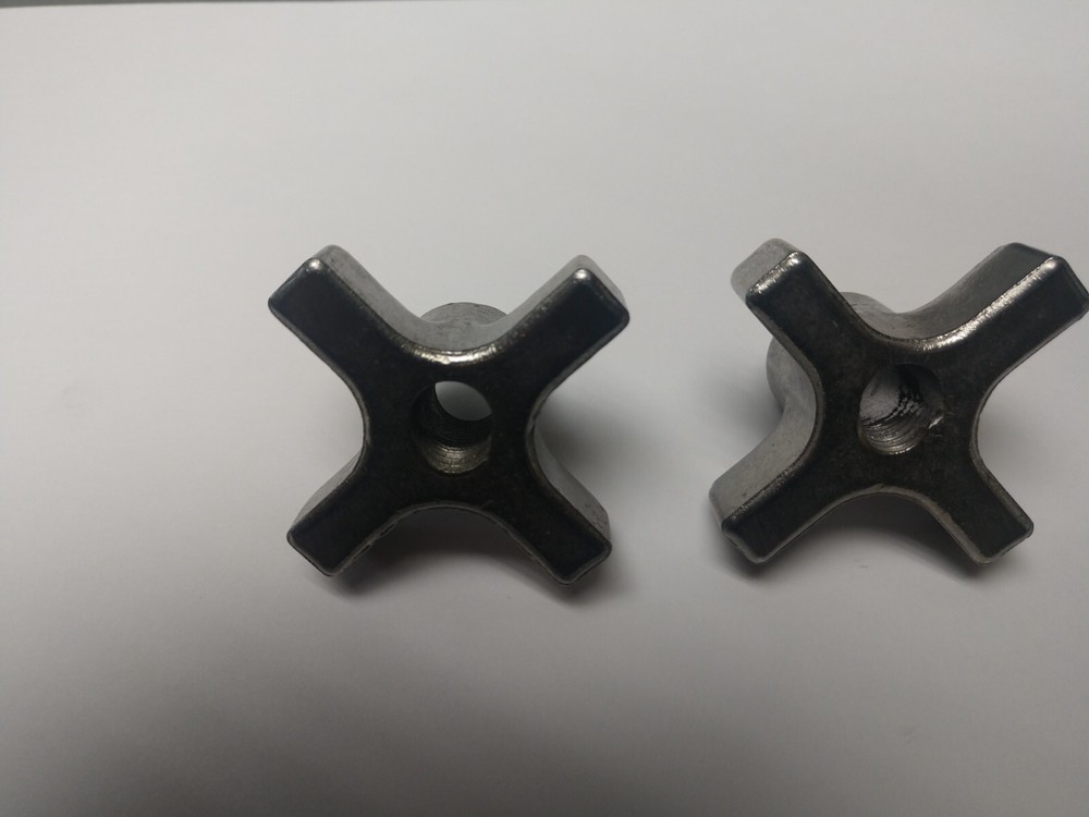 Davis Two Hole Pin Replacement Quick Knobs 3/8"-16 threads (set of 2)