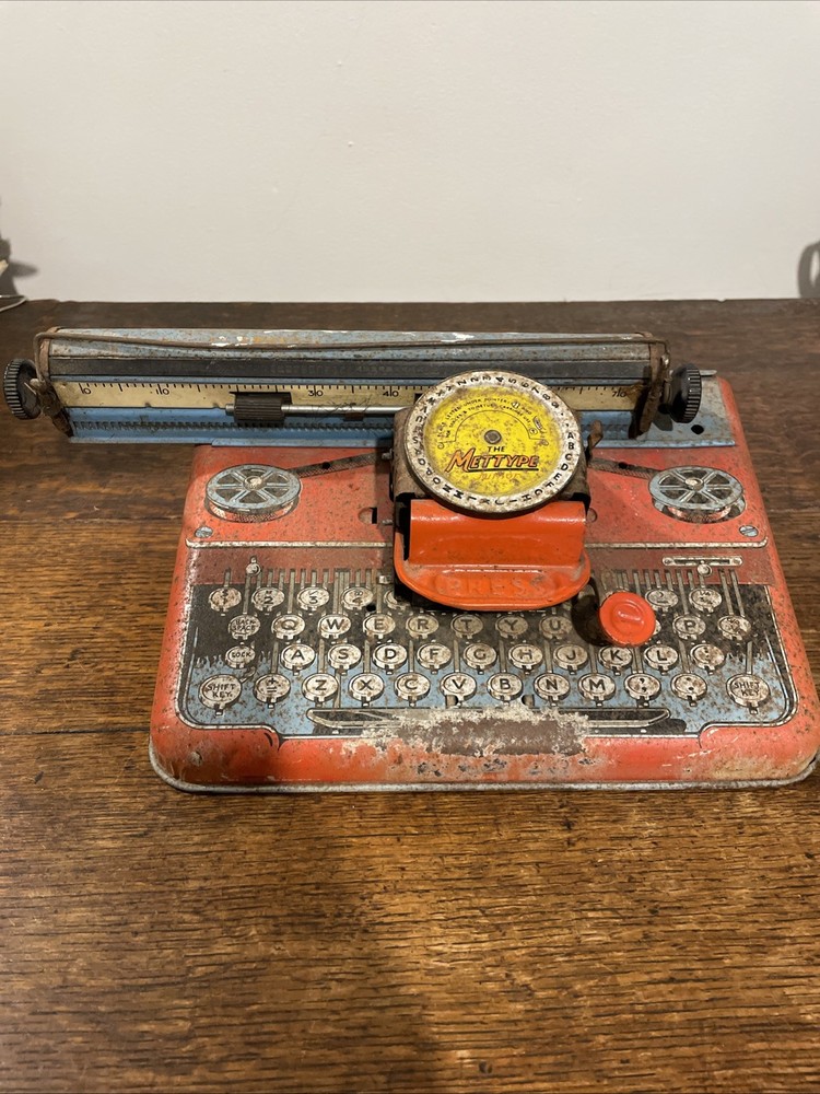 Mettype Tin Plate Typewriter