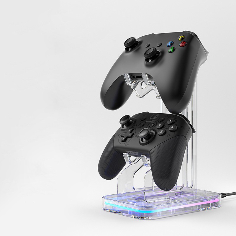 Universal Acrylic Game Controller Stand - Retro Xbox Switch PS5 Display Holder