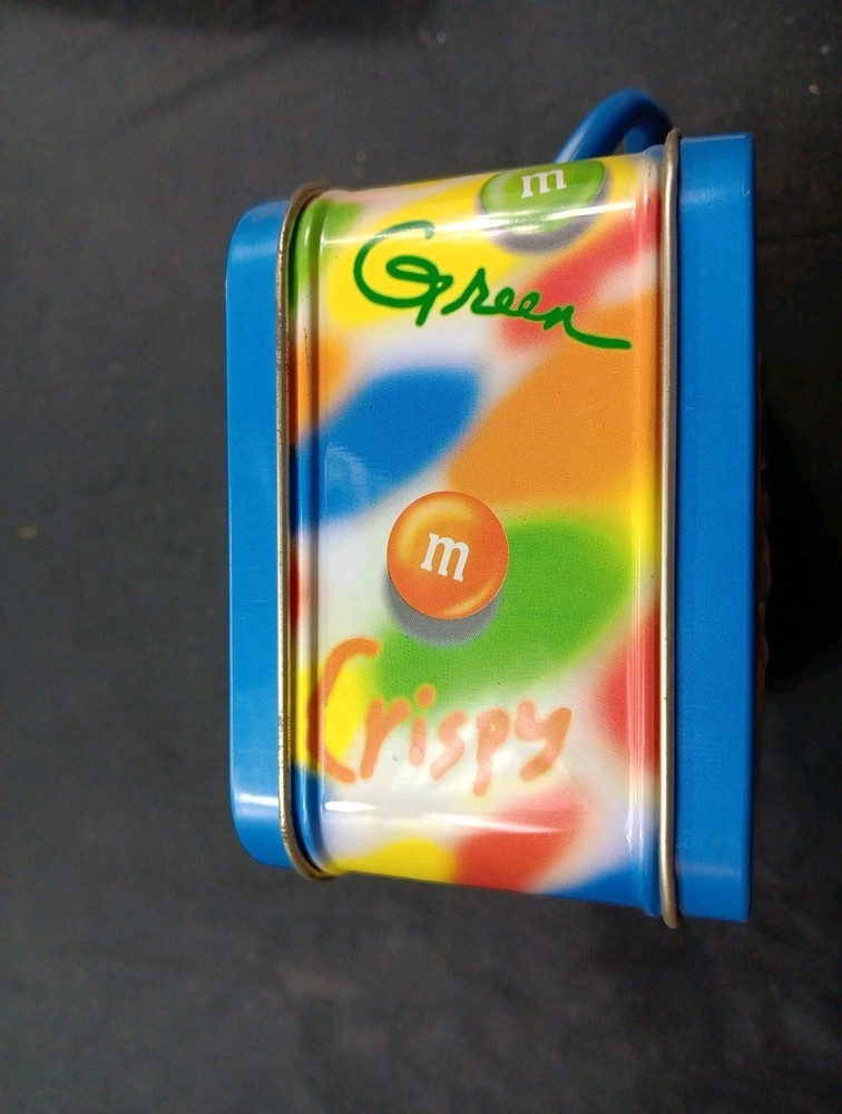 M&M's Tin Lunch Box Multicolored 8in.×4.5in.×3in.