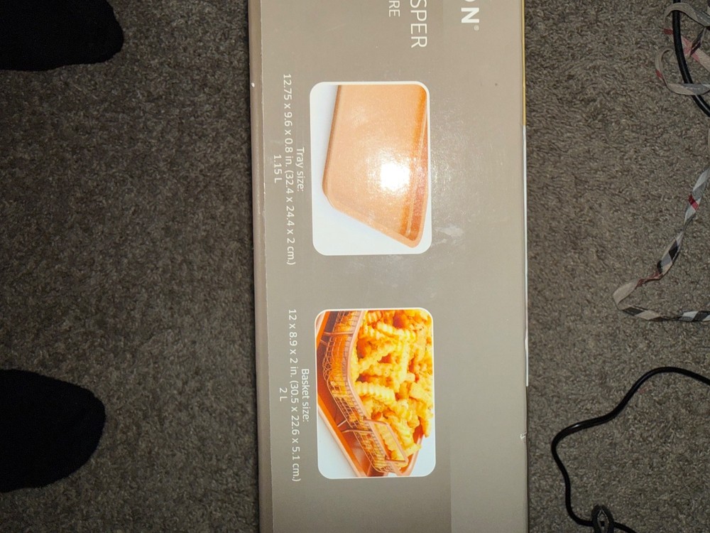 Crofton Copper Crisper 2 Piece Set - NEW