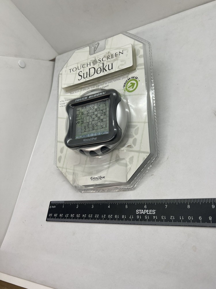 Touch Screen Sudoku Excalibur Electronic Game