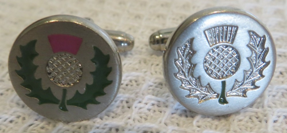 Festive Christmas Cufflinks Good Condition