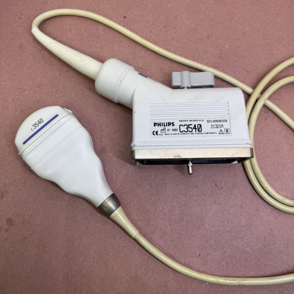 PHILIPS C3540 CURVED ARRAY TRANSDUCER PROBE UNTESTED P1