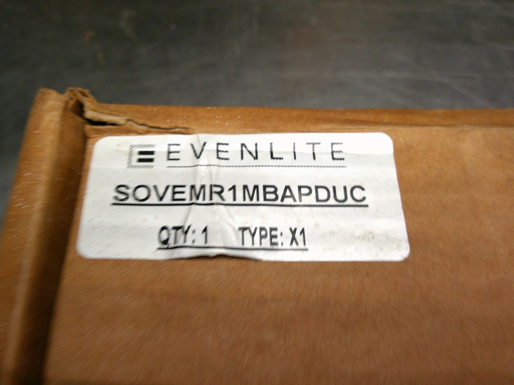 "NEW" EVENLITE SOVEMR1MBAPDUC EDGE LIT EMERGENCY EXIT SIGN