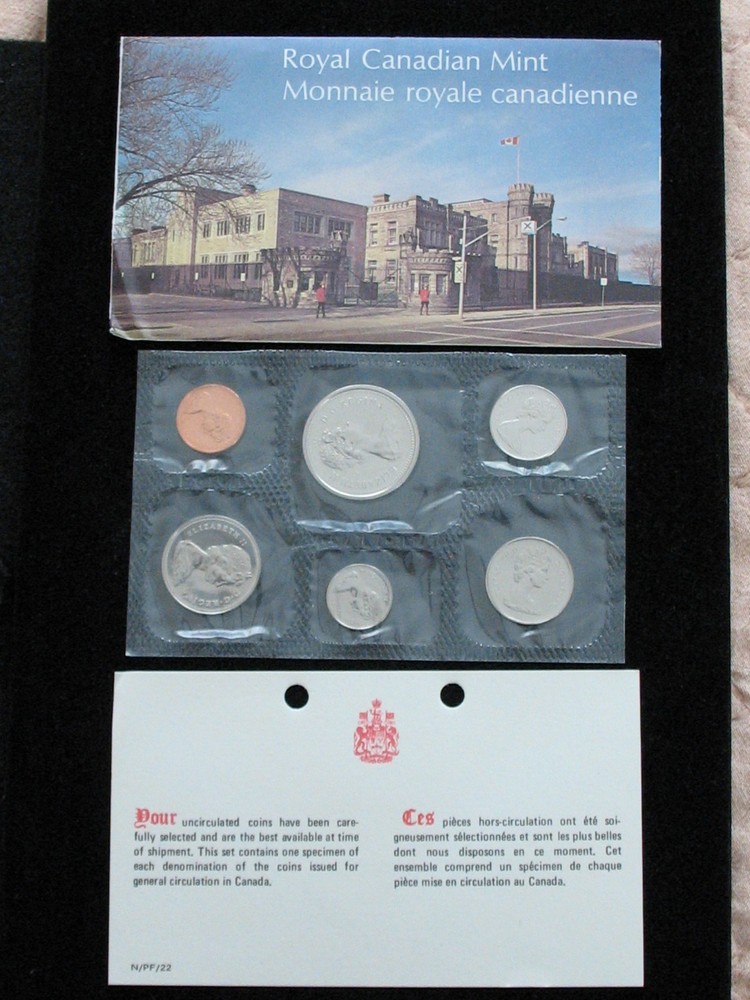1976 CANADA PROOFLIKE MINT SET * WITH ORIGINAL MINT PACKAGING *