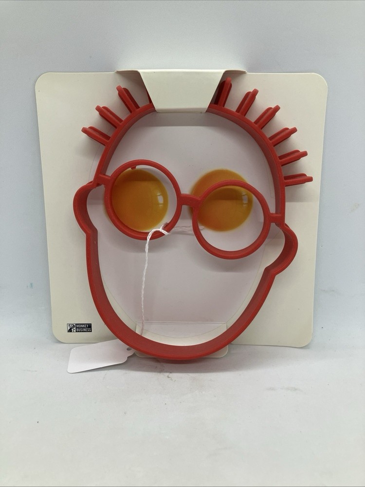 Gregg’s Fried Egg Shaper By Monkey Business Silicone Mold Breakfast