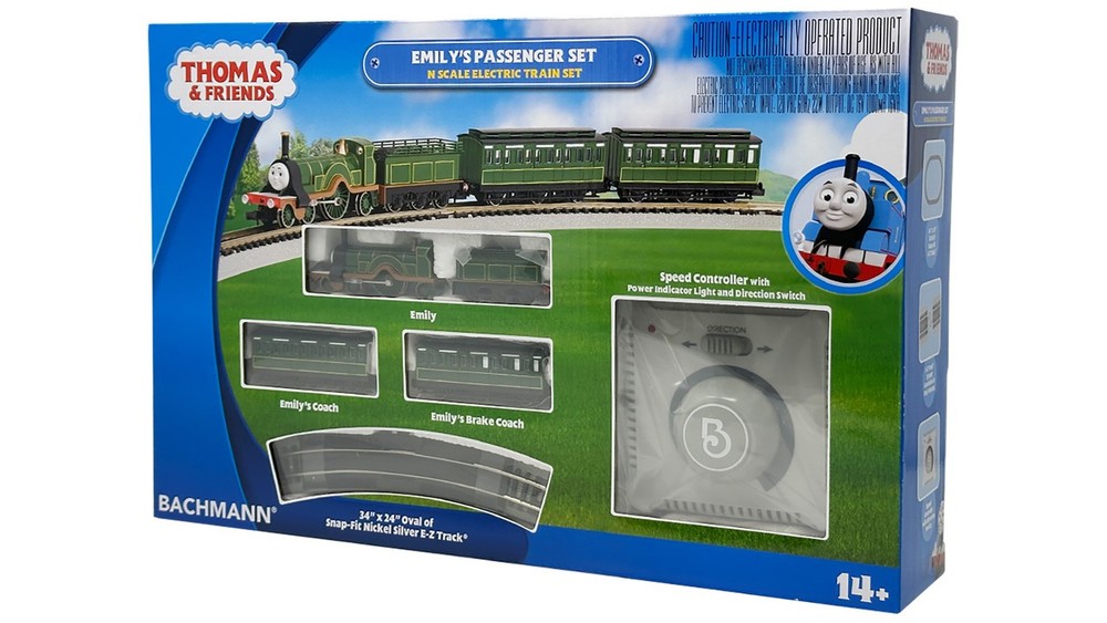Bachmann N Scale 24031 Emily's Passenger Set New